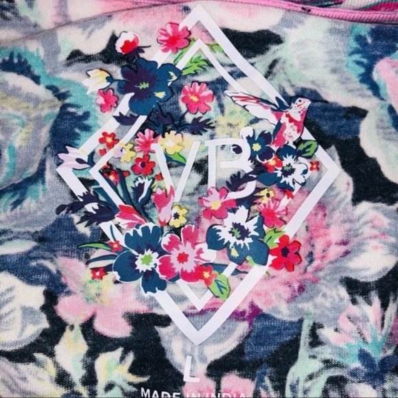 Vera Bradley Cadence Floral-Print Sleep T-Shirt - Picture 3 of 6